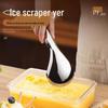 Multi-Functional Stainless Steel Ice Shaver & Pumpkin Scooper: Core Remover, Seed Extractor, Pulp Separator, Digging Ladle