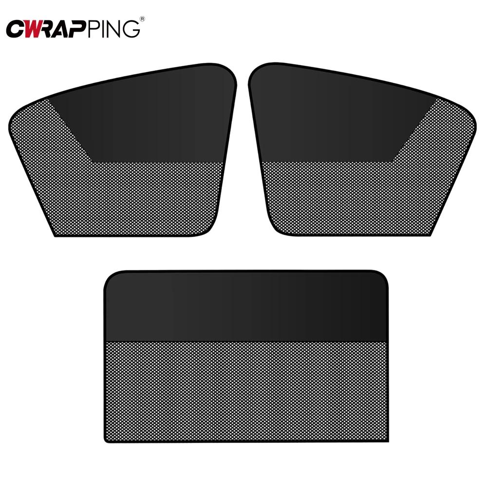 Car Window Sunshade Magnetic Suction Curtain Baby Sun Shade Front Rear Side Window for Truck Auto Sun UV Protection Accessories