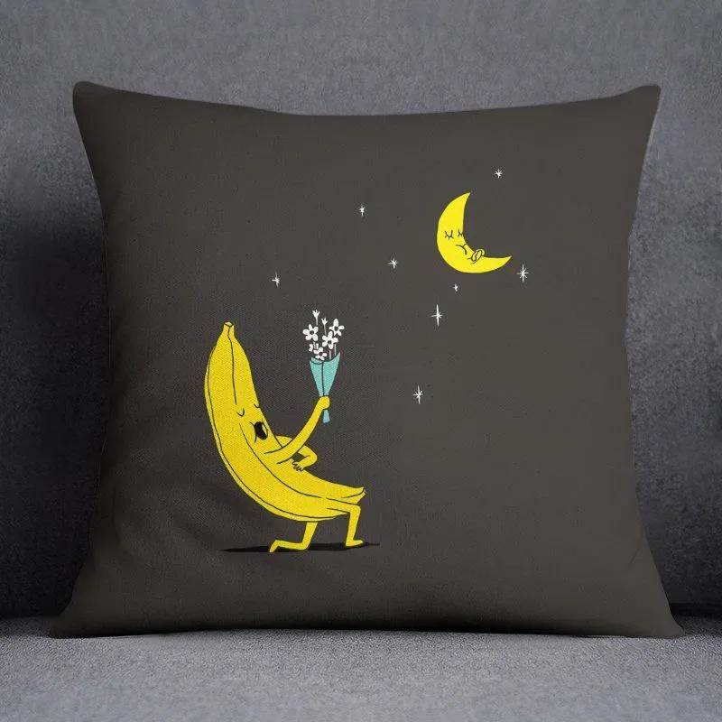 Planet astronaut cartoon pillowcase home fabric sofa cushion living room bed, car square pillow cover