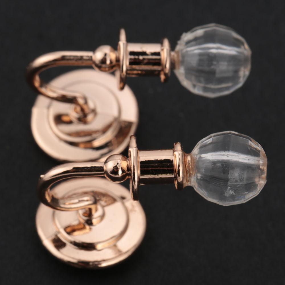 2pcs Alloy Wall Lamp Model Decoration Display Lamp for 1:12 Doll House Accessories
