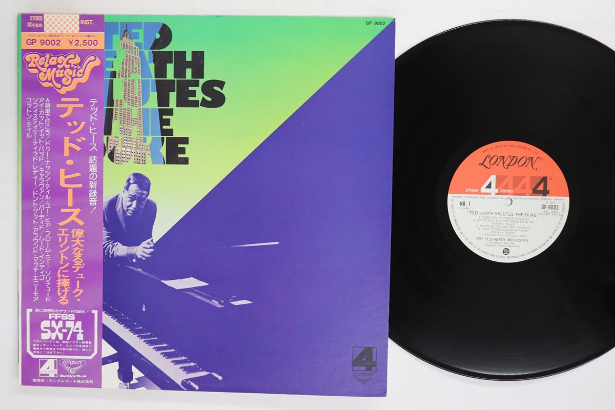 LP Record TED HEATH  Ted Heath Salutes The Duke GP9002 LONDON Japan Obi Jazz Used