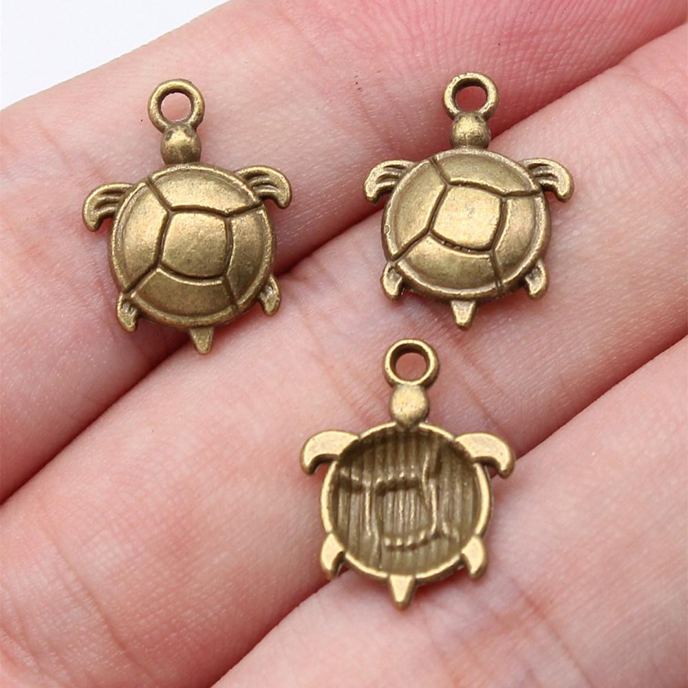 Charms Turtle Sea Turtle Pendants Minimalist Jewelry Components QC133