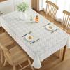 Rectangular Tea Table Tablecloth Hollow Lace Tables Cover Floral Lace Tablecloth Living Room