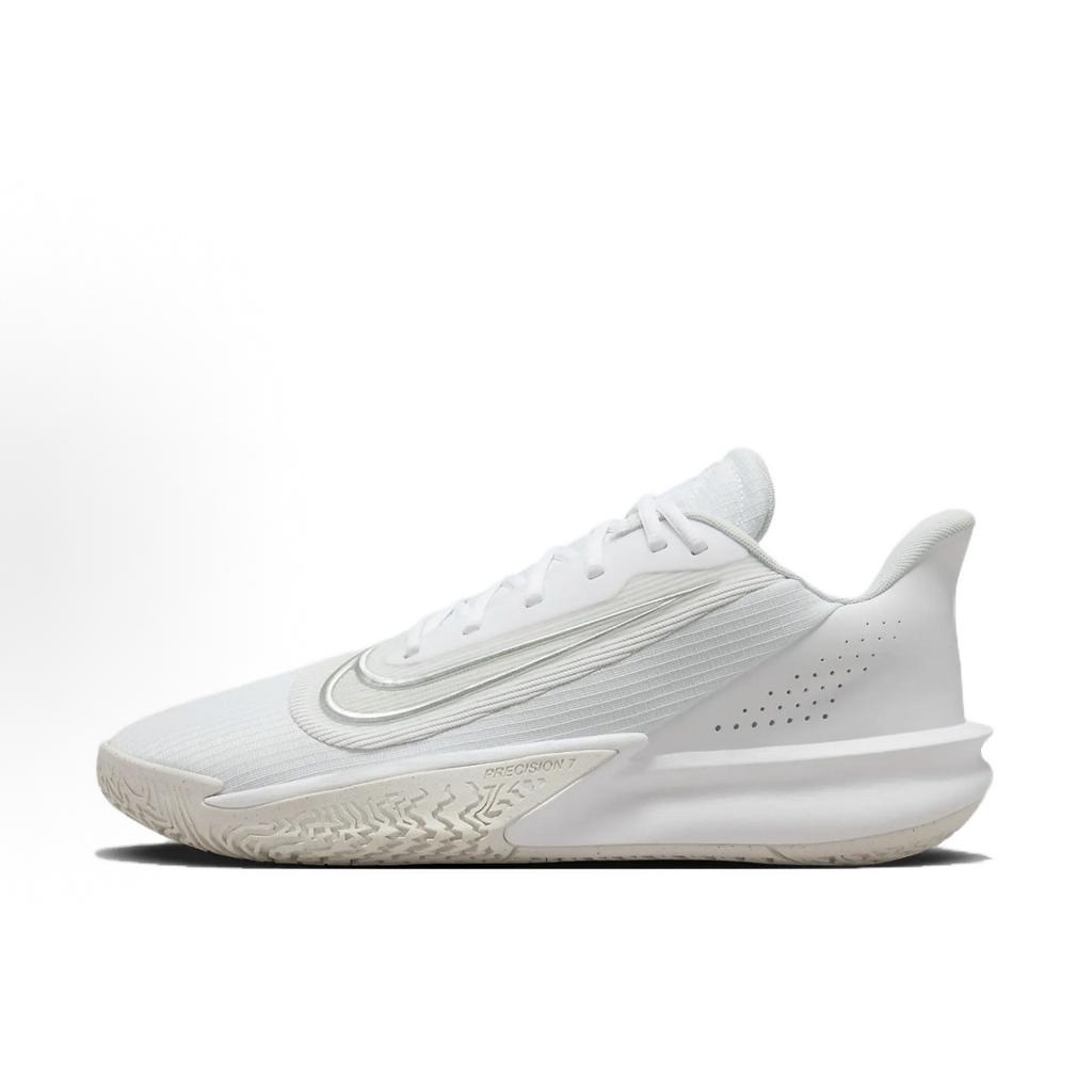 Nike Precision 7 Abrasion Resistant Low top Basketball Shoes Men's Turquoise FN4322-100(Team802--BOX)