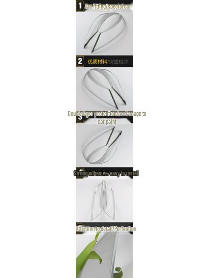 15-Model Sportage Fog Light Frame Cover: Electroplated Decorative Ring Car Accessory