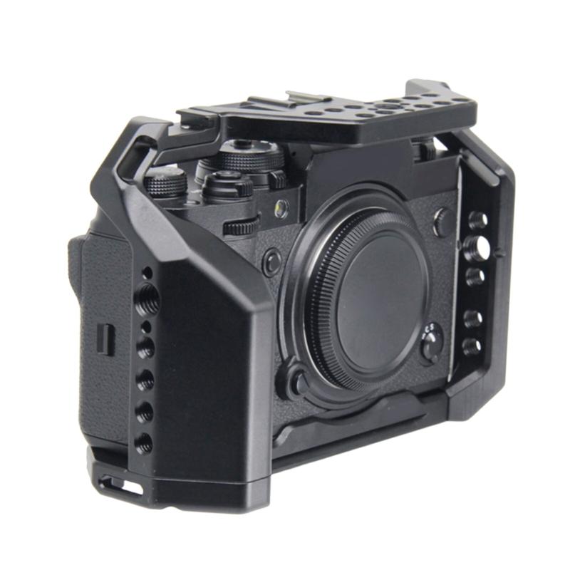 Stable Camera Protections Cage for X T4 Aluminum Alloy Construction Includes Rubber Pad Threaded Screws for Firm Hold