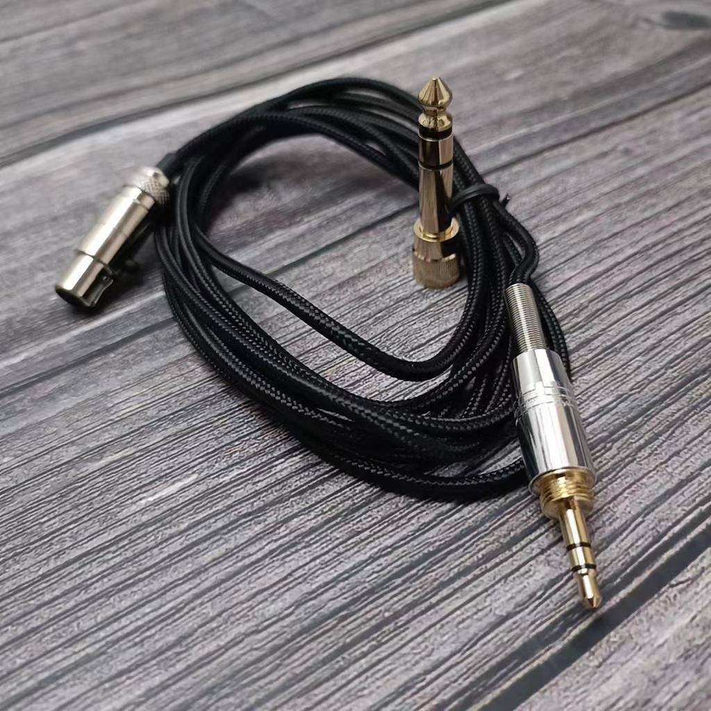 Versatile 3.5mm to MINI XLR3Pin Cable for K240/K240 MKII/K141/K171 Headphone for Stable and Clear Sound Quality