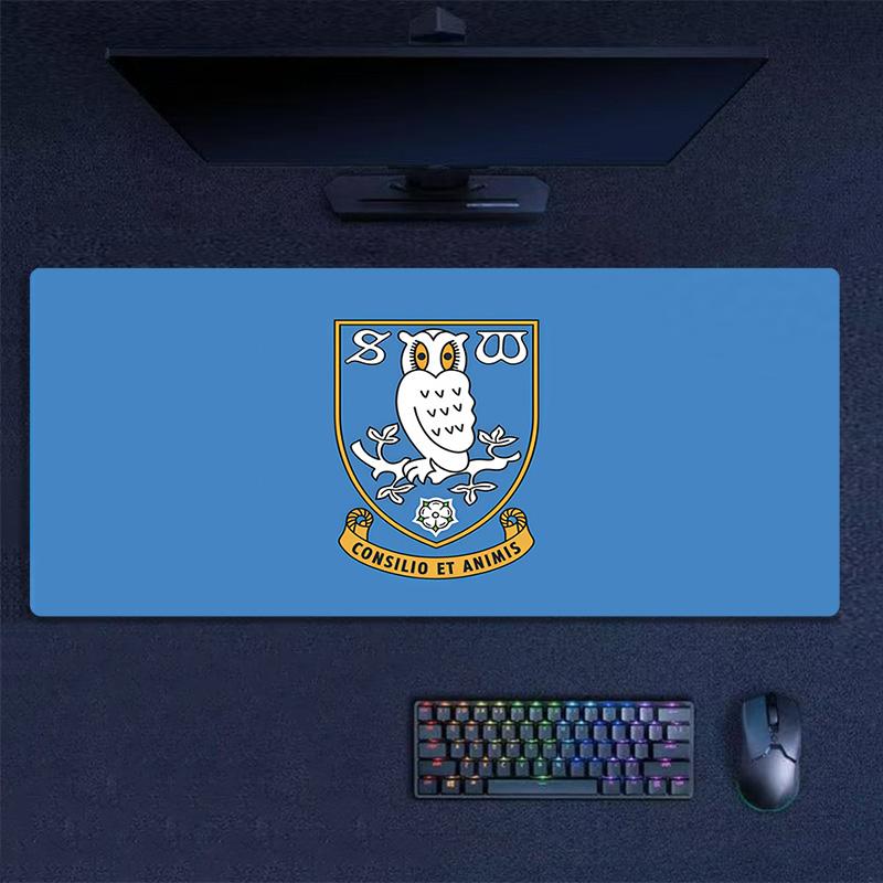 Sheffield Wednesday F.C Print Cushion Non-slip Laptop Tablet Big Mousepad XXL Mat Mini PC Playmat With Lock edge