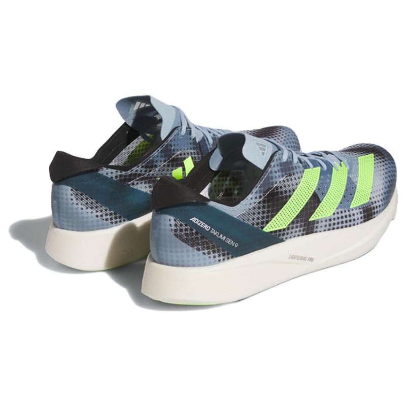 Adidas Adizero Takumi Sen 9 'Wonder Blue Lucid Lemon' Sneakers IG3133