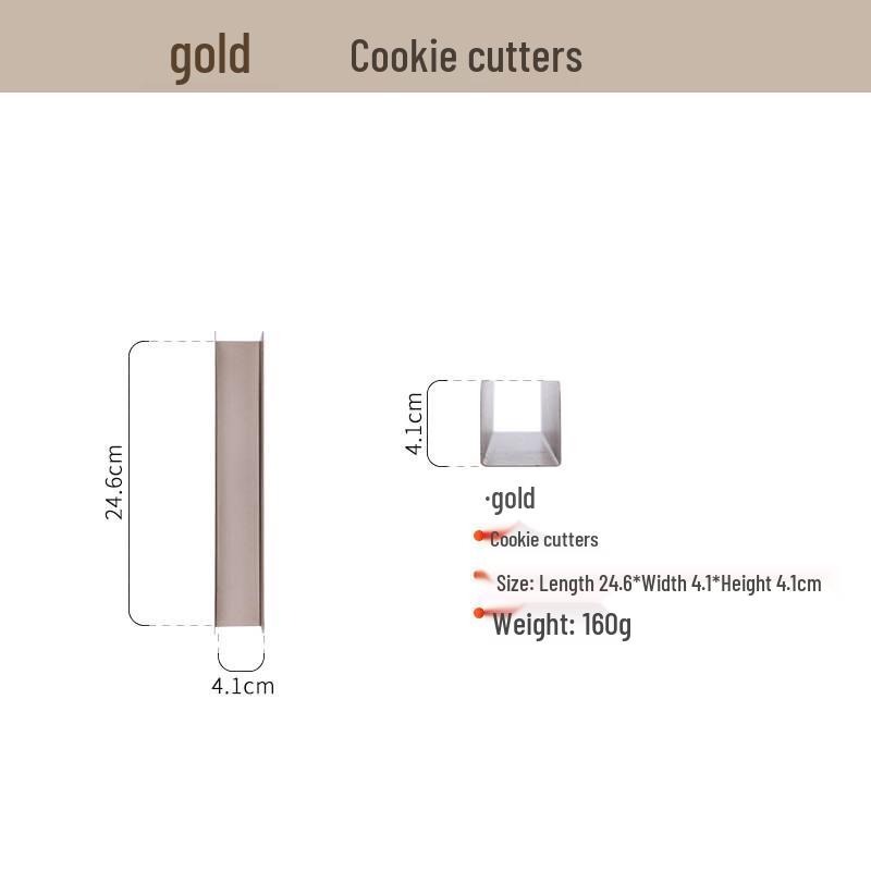 

ZISIZ Large U-Shaped Cookie Molds (Set of 6)