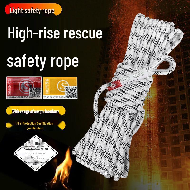 Kaschcong Fire  Rescue Safety Rope 10m
