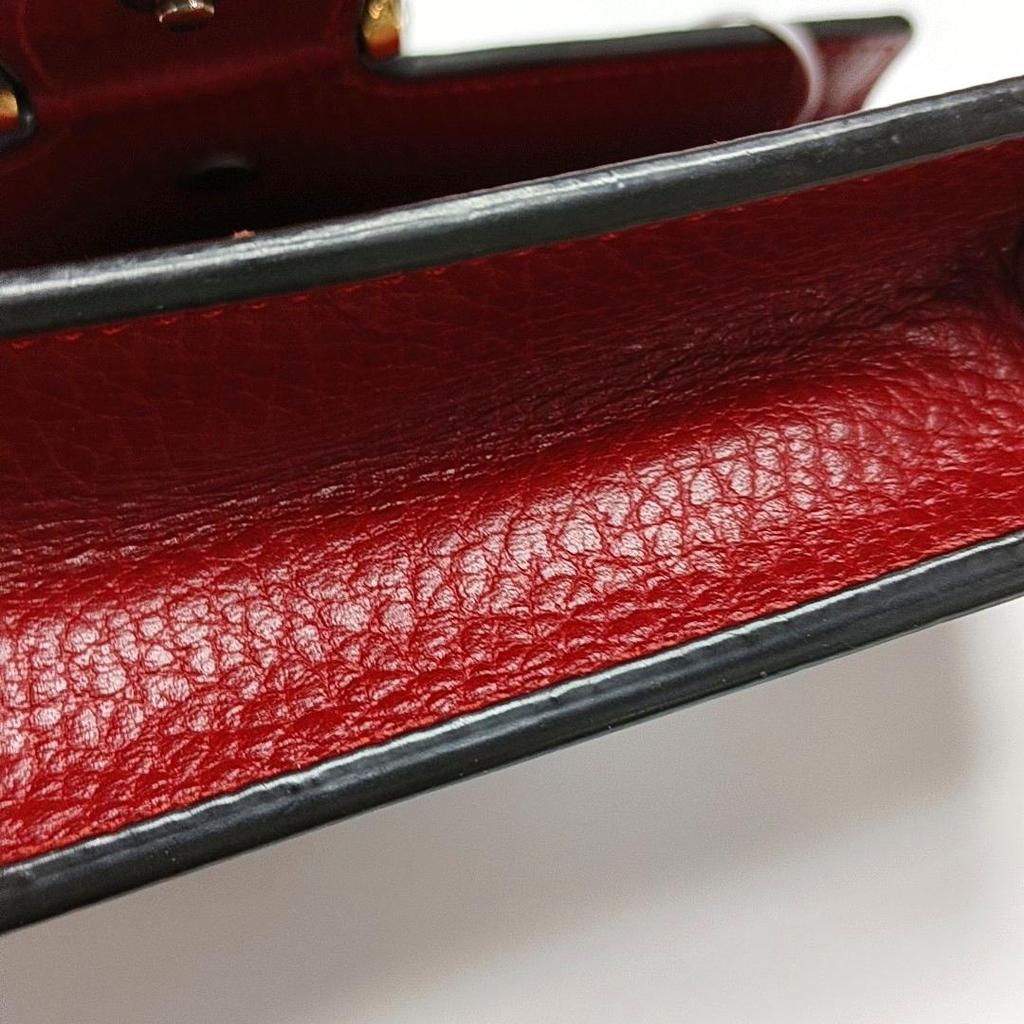 [Pre-Owned] Dionysus Tiger Head Buckle Chain Leather Crossbody Shoulder Bag - Very Good #1E2KG12