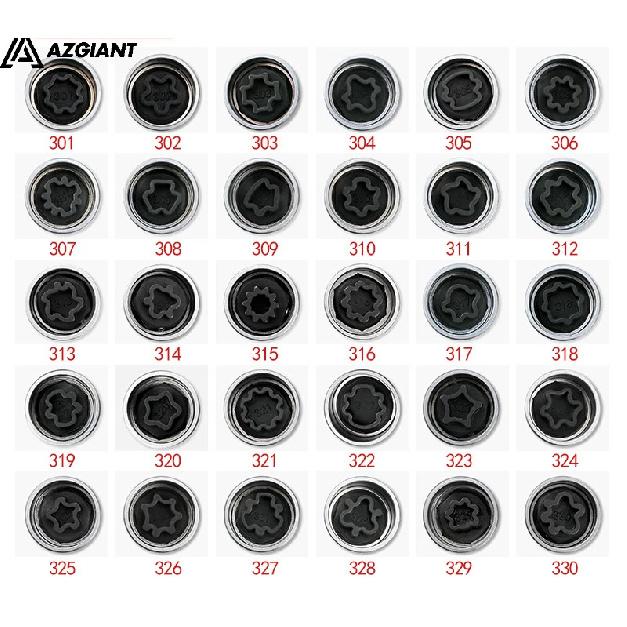 1PC Car Tire Anti-theft Screw Removal