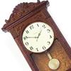 Dollhouse Wall Clock Portable Cosplay Lightweight Mini Vintage Wooden Hanging Clock Model Daily Display