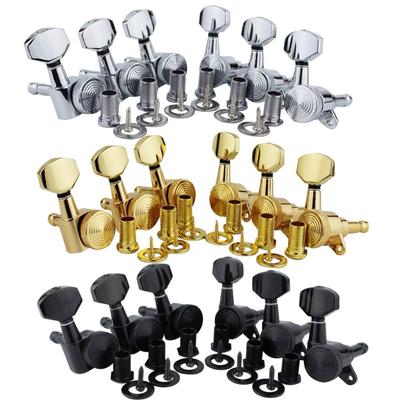 Gitarren Locking Mechaniken Vintage Stil Gitarrenstimmwirbel Schlüssel Mechanik Ersatz für E-Akustikgitarre