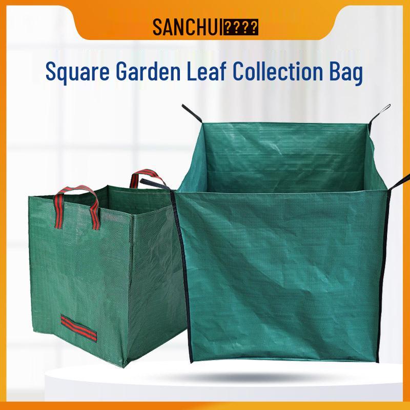 Thickened Large Capacity Square Compost and Leaf Waste Storage Bag