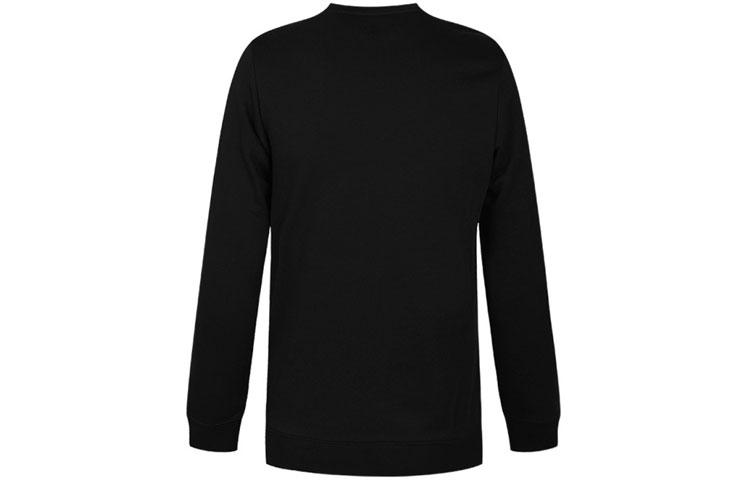 Adidas Sweatshirts Men's Black Crew Neck Moderate Regular EI5617