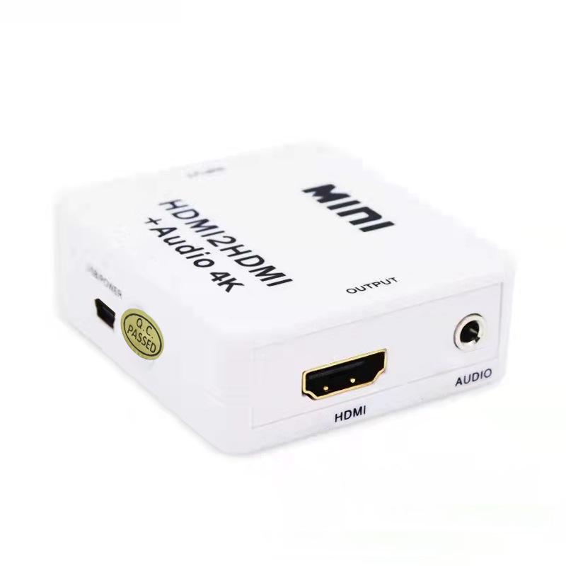 4K HDMI Audio Separator: HDMI to HDMI + Audio/SPDIF/R/L Converter