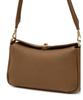 Daks Womens Accessories Brown O Lock-Decorated Flap Shoulder Bag S_Dcba6E962W2