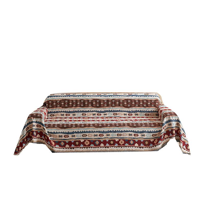 Sofa Towel Nordic Instagram Style Sofa Cover Full Cover Cloth Four Seasons Universal Sofa Cover Cloth High-Grade Non-Slip Anti-Scratching