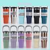 Durable 304 Stainless Steel Car Cup Vacuum Insulated Coffee Mug With Straw And Handle