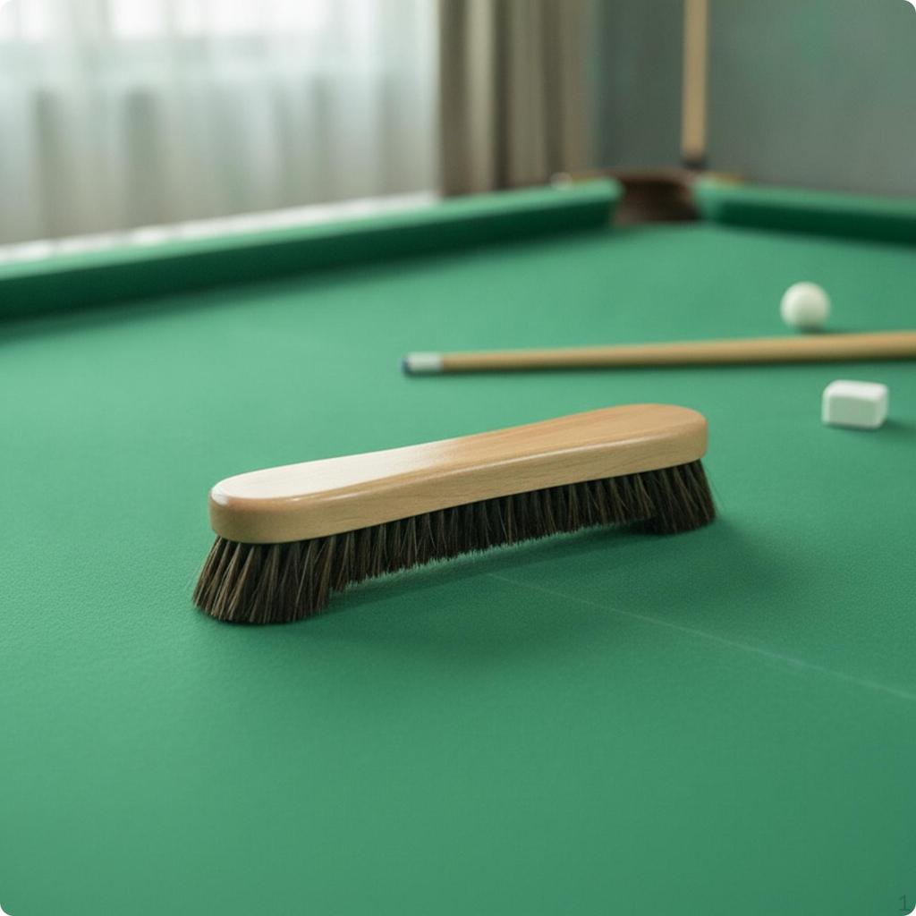 Billardtisch Reinigungsbürste Dichte Borsten Pool mit Holz