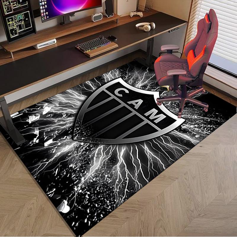 Love For Atlético Printed Area Rug for Office, Chair Rug, Decorative Carpet Floor Mat, Large Size Fan gifts Christmas gifts