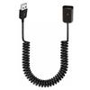 Plug and Play USB 2.0 Male to Female Extender for Cameras, Printers, and More