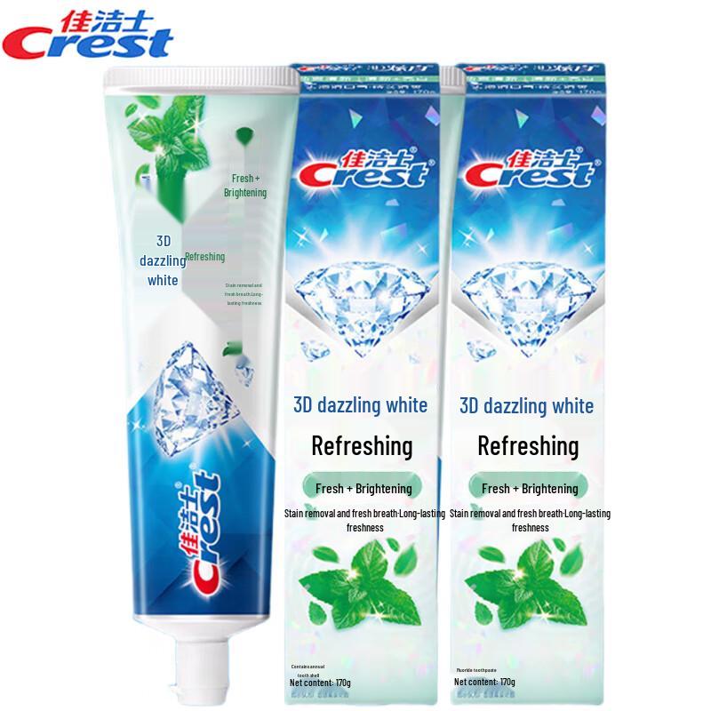 

Crest 3D White Enamel Fresh Toothpaste