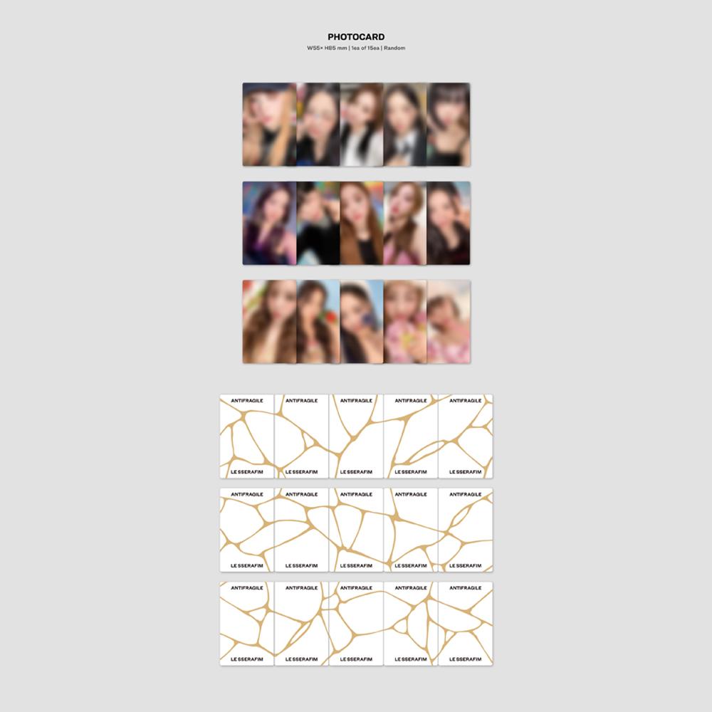 LE SSERAFIM - 2nd Mini [ANTIFRAGILE] Incl. Weverse Gift
