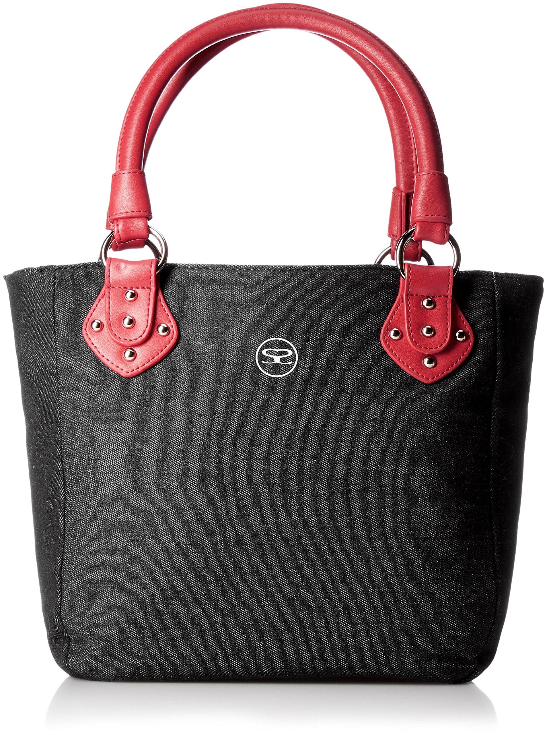 

Tote Bag SM1801304 Black Red [Savoy]