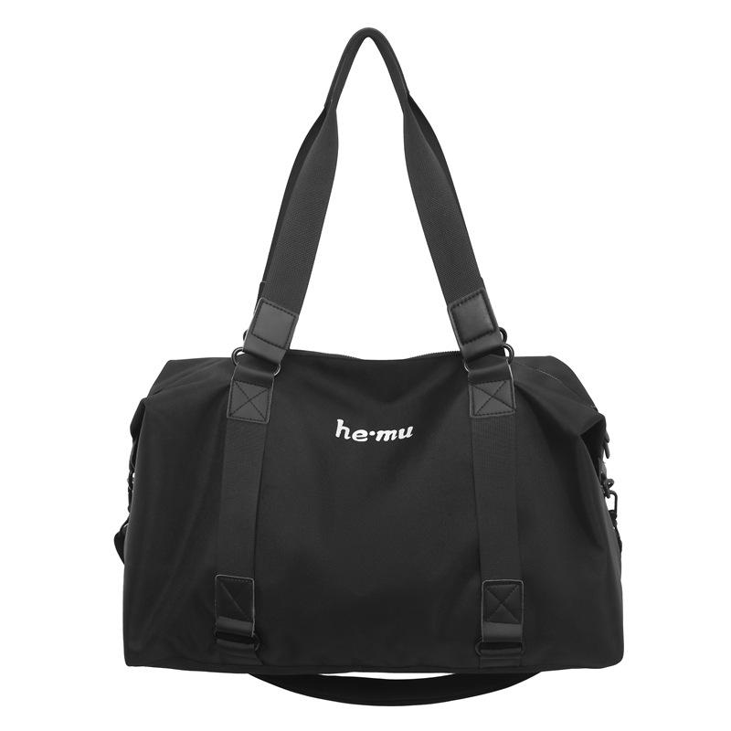 Travel bag Light business trip luggage Large capacity short trip messenger bag Leisure sports fitness bag Women