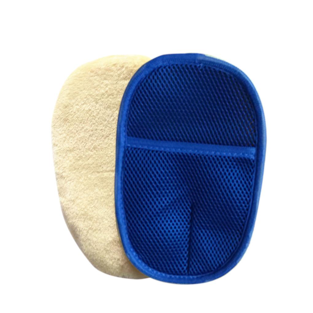 Weicher Autoreinigungshandschuh Gut Saugfähiger Autowaschhandschuh Fahrzeugreinigungswerkzeug für Motorrad Bus Universal Autozubehör