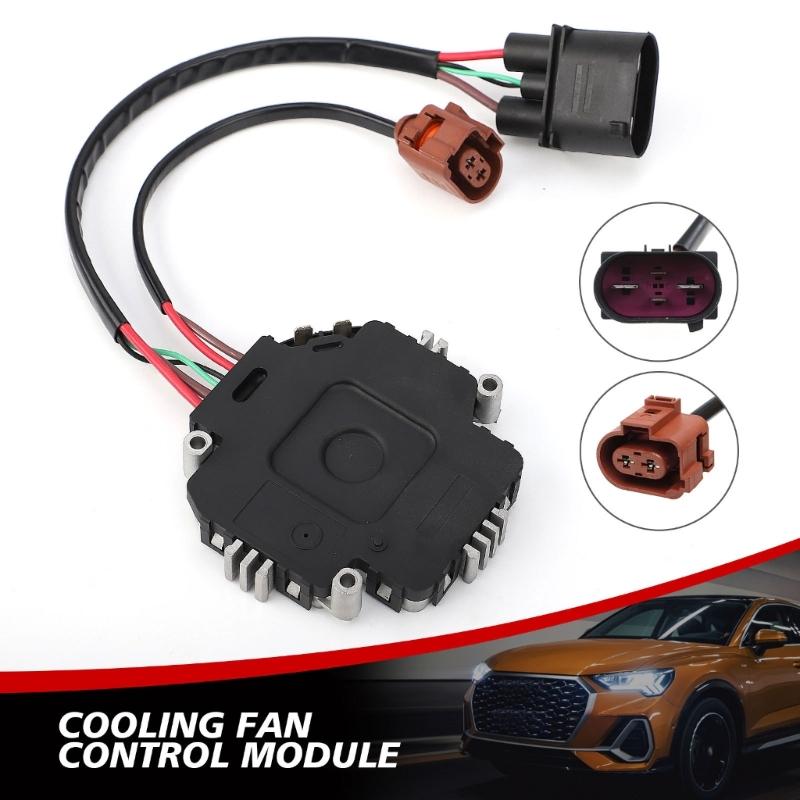 Modul unitate de control al ventilatorului de răcire pentru accesorii auto, relee, modul radiator, pentru Golf 2010-2014 1TD959455