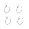 Versatile Stainless Steel Nose, Lip, and Ear Studs: Wear with or Without Piercings