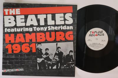 LP Record BEATLES, TONY SHERIDAN - Hamburg 1961 TOP108 TOPLINE 1984 Europe Rock Used