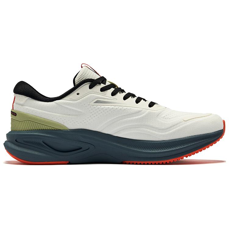 Erke Shuttle 3.0 Water-Resistant Comfortable Protective Running Shoes Men Sneakers Micro-Crystal-White Celery 51124303174-007