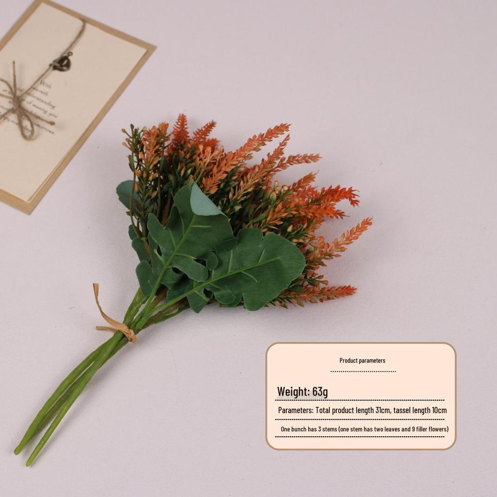 Korean Hand-Tied Lavender Artificial Flowers for Home or Wedding Decor