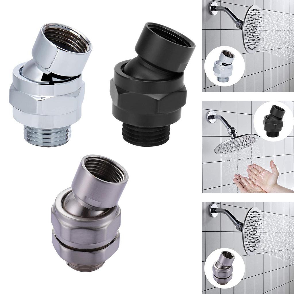 Shower Nozzle Swivel Joint Shower Nozzle Adapter, Direct Installation Head