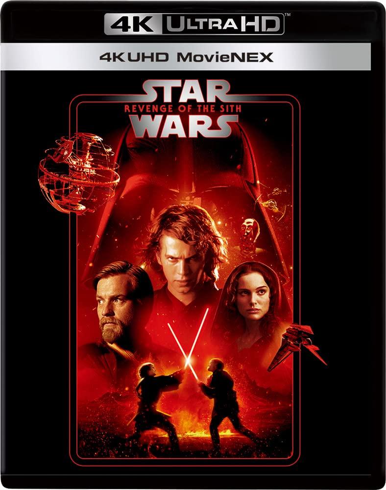 

Star Wars Episode of the Sith 4K UHD MovieNEX ULTRA III/Revenge [4K HD+Blu-ray+Digital Copy+MovieNEX World] [Blu-ray]