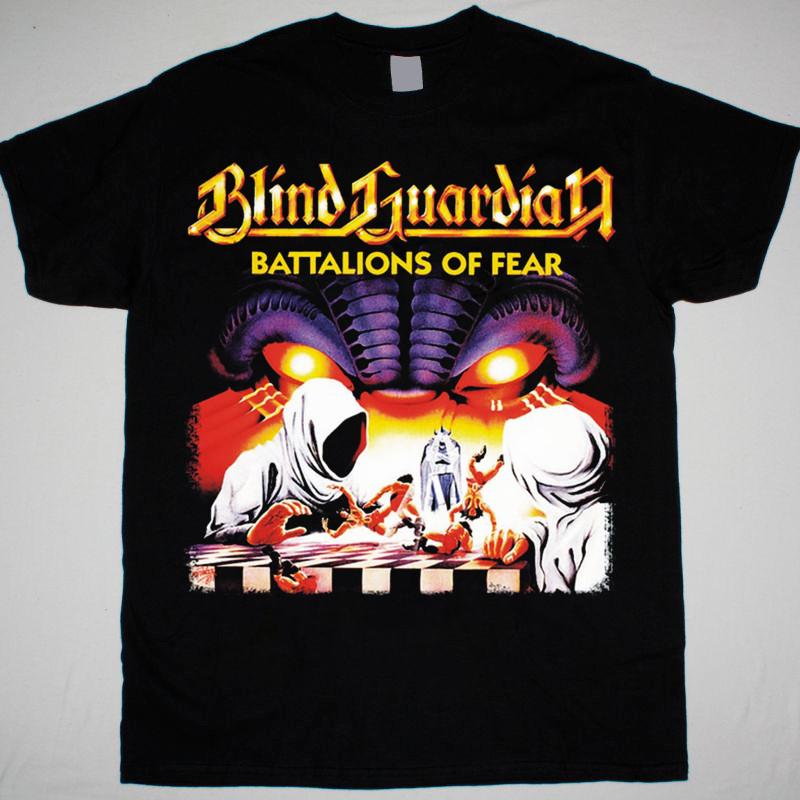 Blind Guardian Batalions Of Fear Футболка с коротким рукавом Все размеры Унисекс Футболка L