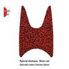 Silk Ring Non-Slip Waterproof Foot Pad for Qianjiang Baoyue QJ110T-8 Motorcycle