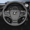 Car Steering Wheel Decorative Stickers Carbon Fiber Emblem For Lexus F SPORT ES RX NX LS UX LM LX GX LC RZ IS CT GS RC HS SC TX