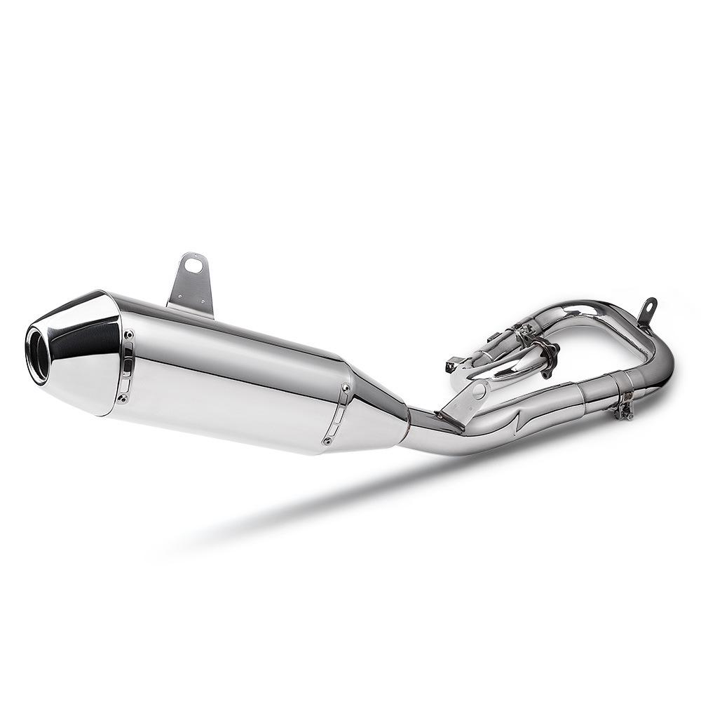 Compatible Front Section and Tail Section Exhaust Pipe Muffler for YZ250, WR250F, XXF250, XEF250 Motorcycles