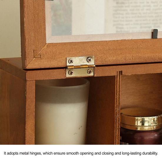 Boîte de Rangement en Bois à 9 Compartiments Boîte de Collection de Roches avec Couvercle en Acrylique Transparent Étui de Rangement Rétro pour Bijoux Cristaux et Petits Objets de Collection