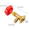 Automotive Refrigeration Canister Opener Professional Metal Construction For R134A R410A R600A Precise Coolant Transfer