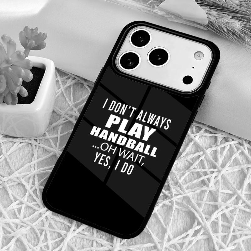 Handball Handballer Phone Case for iPhone 17 Air 16 15 11 12 14 13 Pro Max Shockproof Cover
