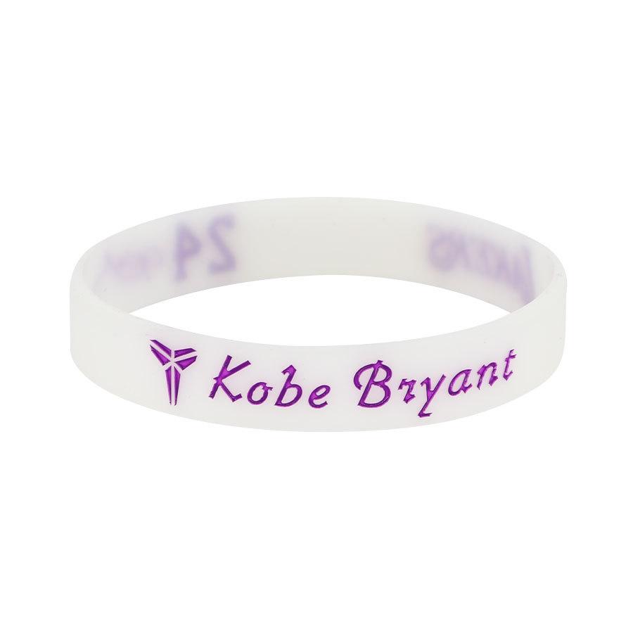 Douyin Popular NBA Star Signature Luminous Silicone Sports Bracelet/Wristband