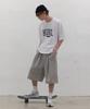 Hook Logo Skate Short Sleeve Tee (White)