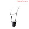 Professional Magic Red Wine Decanter Pourer with Filter Stand Quick Air Aerator Dispenser for Home Dining Bar Essential Set